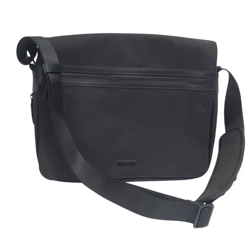 Michael Kors Parker Nylon Messenger Shoulder Bag Computer Crossbody travel 14x12